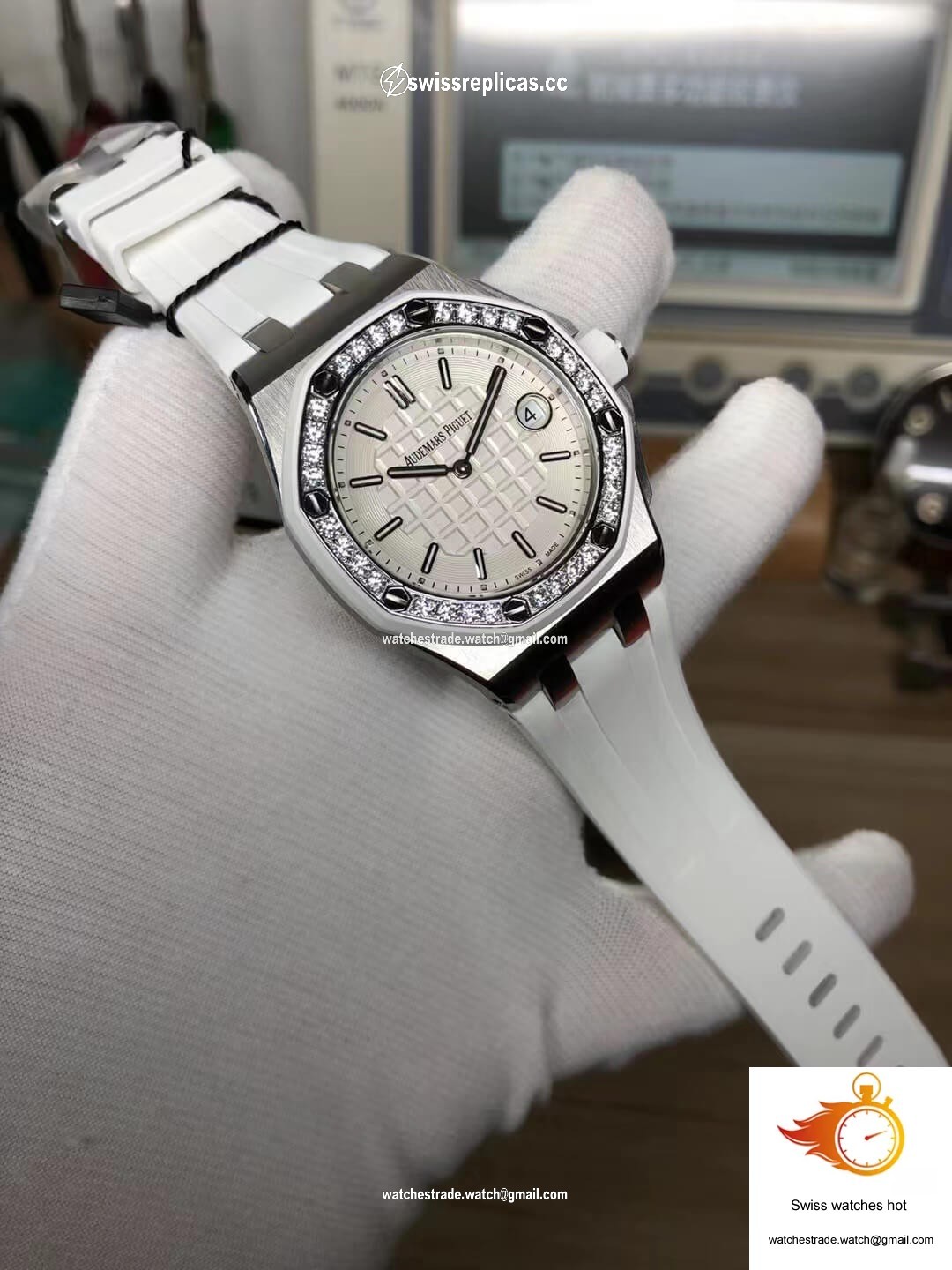 Audemars Piguet Royal Oak Offshore 67540SK.ZZ.A010CA.01 White Dial 8