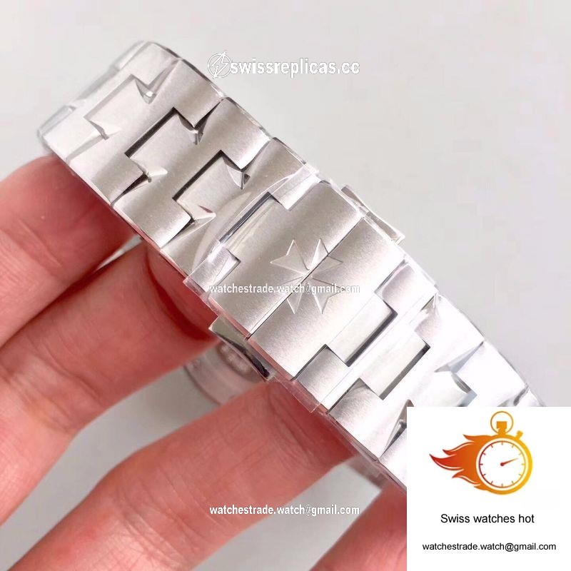 Vacheron Constantin Overseas 47040 Stainless Steel Bracelet JJ Factory White Dial 8