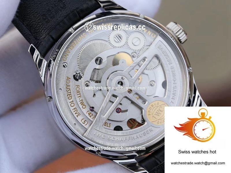 ZF Factory IWC Portuguese Real Tourbillon IW504202 White Dial 8