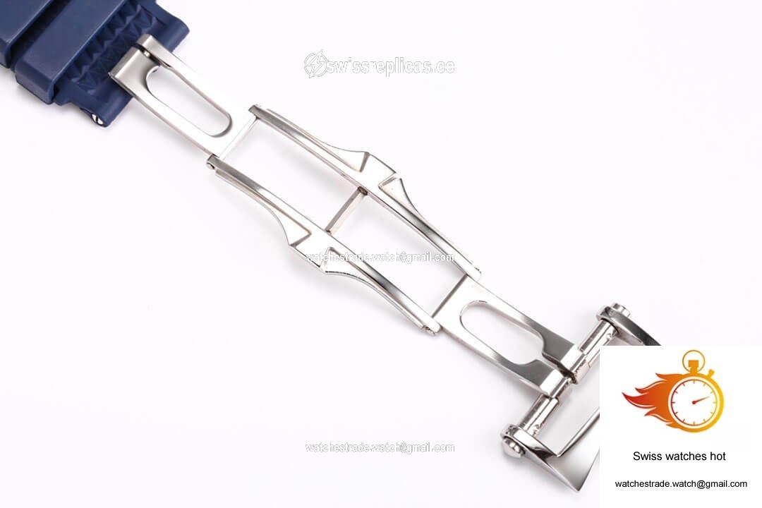 Vacheron Constantin Overseas Tourbillon 6000V/110A-B544 BBR Factory Blue Rubber Strap 8