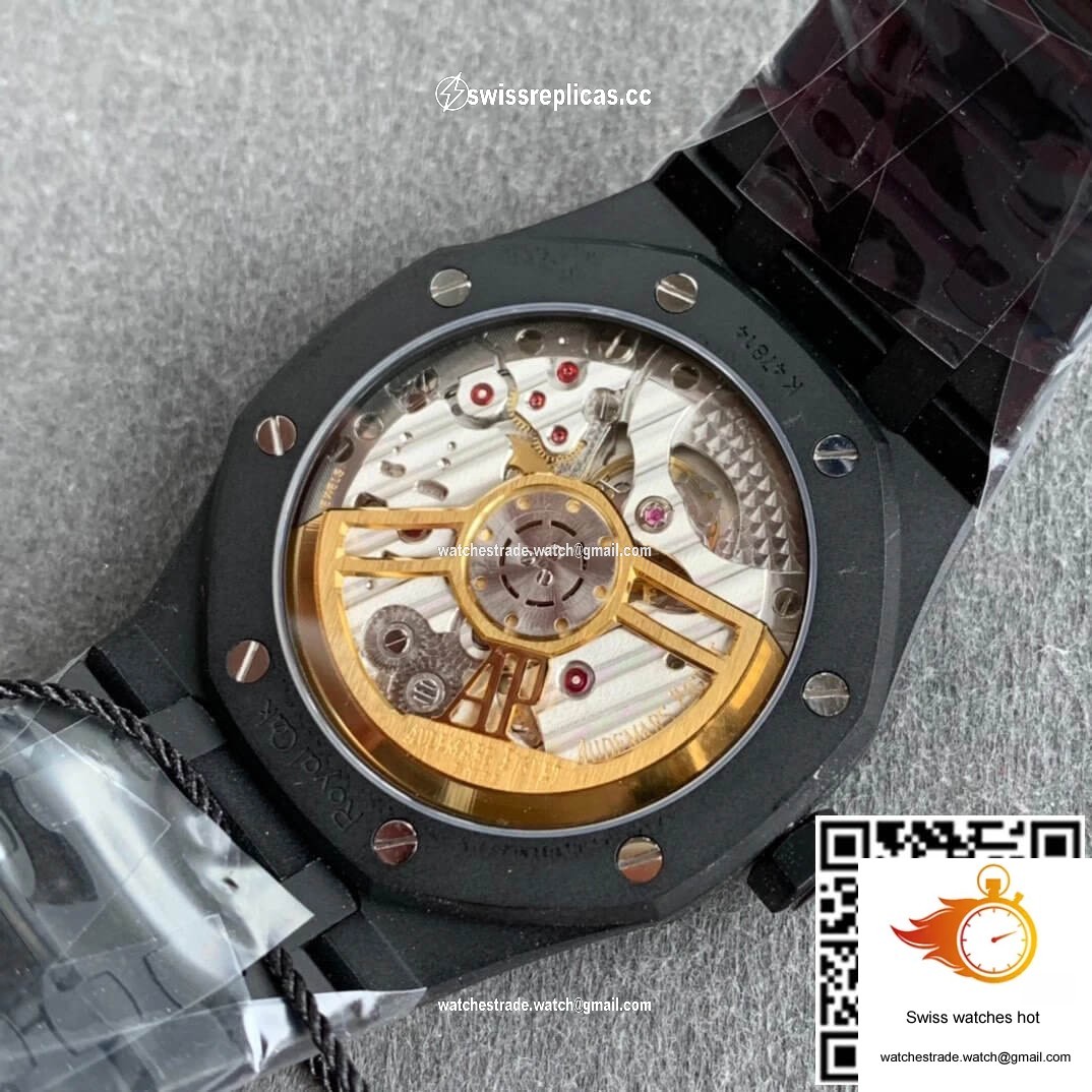 Audemars Piguet Royal Oak 15500 DLC Version ZF Factory Frosted Grey Dial 8