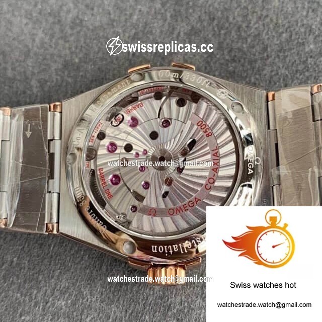 Omega Constellation 123.20.31.20.13.001 VS Factory Rose Gold 8