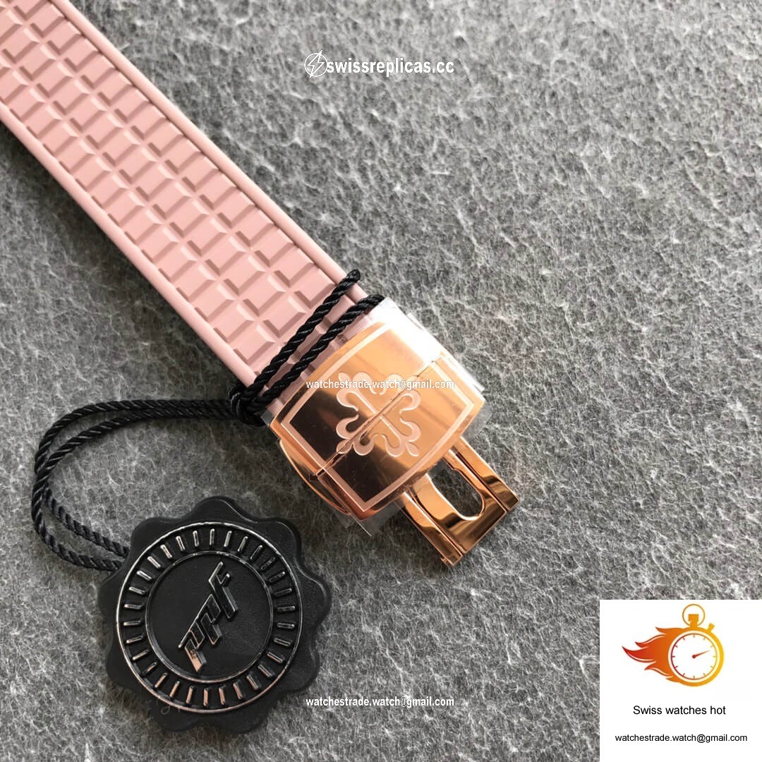 Patek Philippe Aquanaut 5072R-001 PPF Factory Rose Gold Mother Of Pearl Dial 8