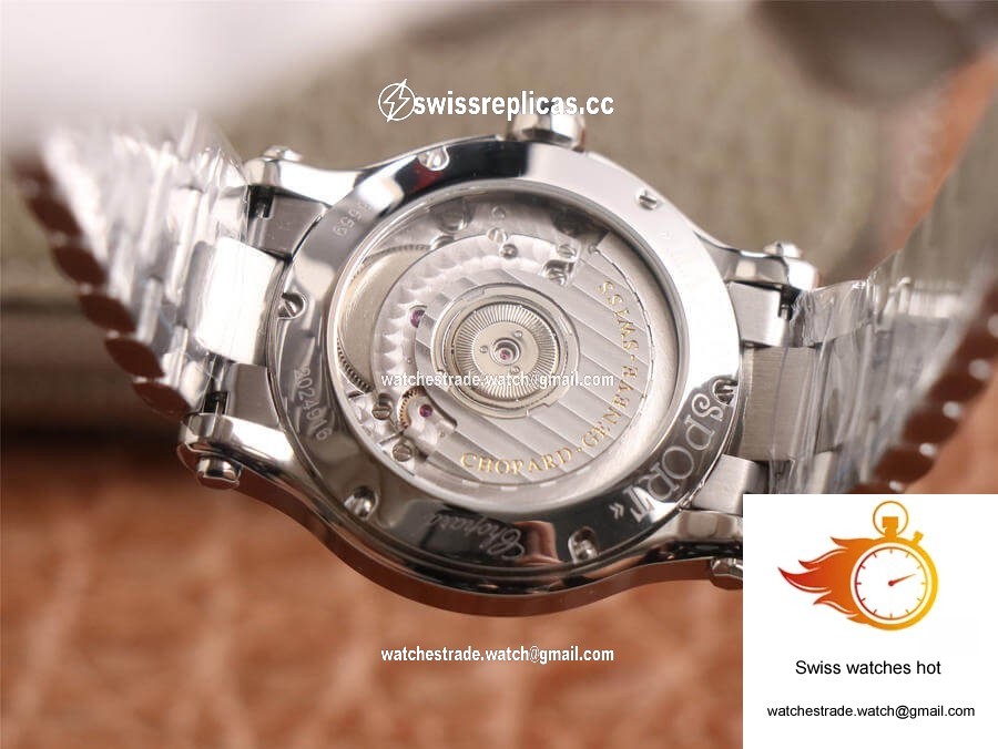 Chopard Happy Sport 278559-3009 YF Factory Blue Dial 8