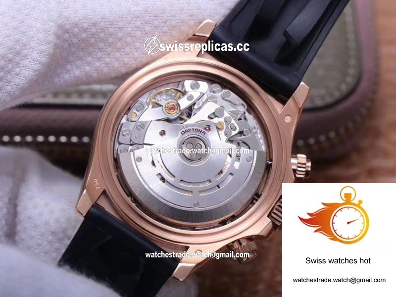 Rolex Daytona M116515LN-0017 Noob Factory Black Dial 4130 Movement 8