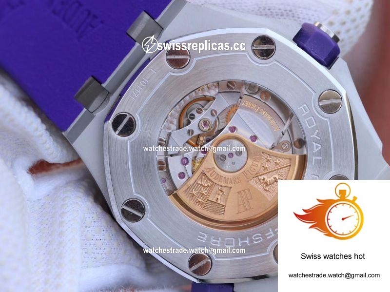 Audemars Piguet Royal Oak Offshore Diver 15710ST.OO.A077CA.01 Purple Dial 8