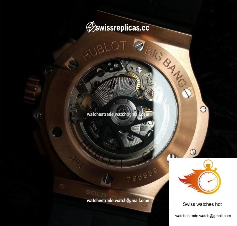 Hublot Big Bang 301.PX.1180.RX.1104 V6 Factory Rose Gold Diamond 8