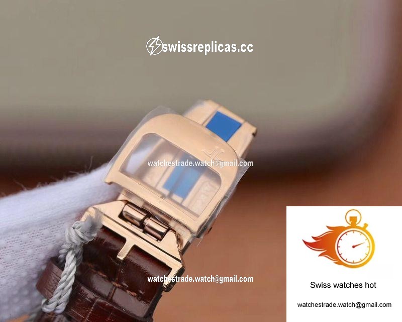Jaeger LeCoultre Master Control Date Q1542520 ZF Factory 18K Rose Gold White Dial 9