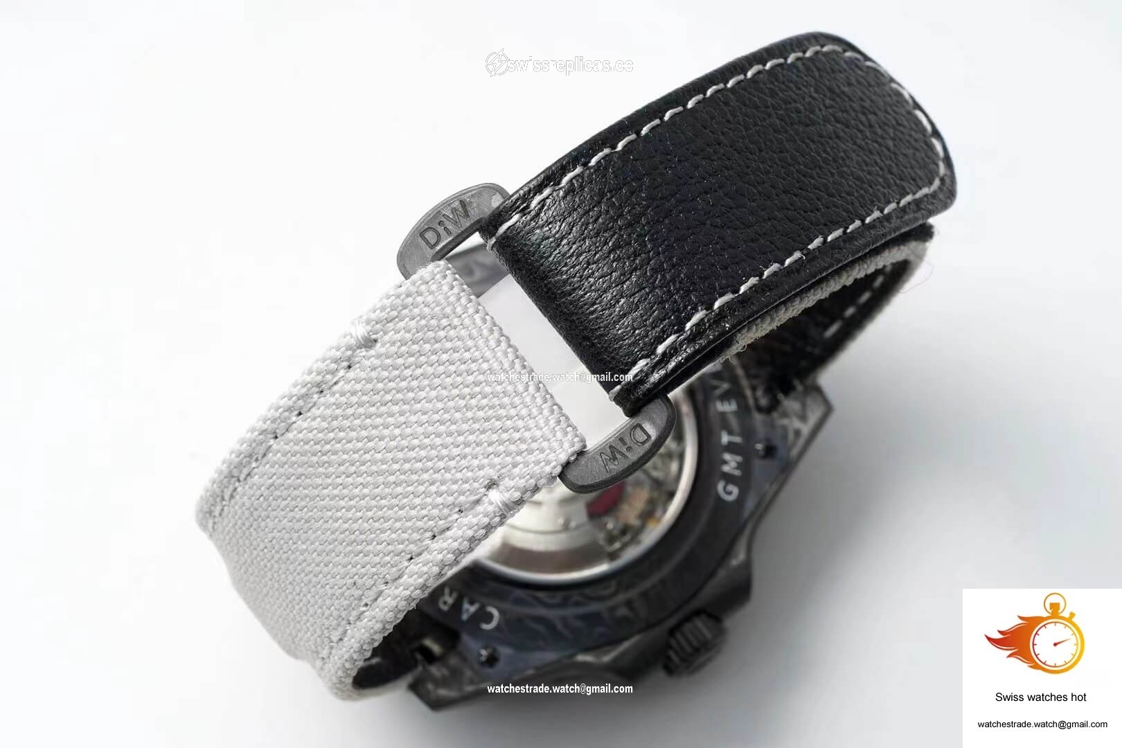 Rolex GMT-MASTER II Diw Carbon Fiber Dial Fabric Strap 9