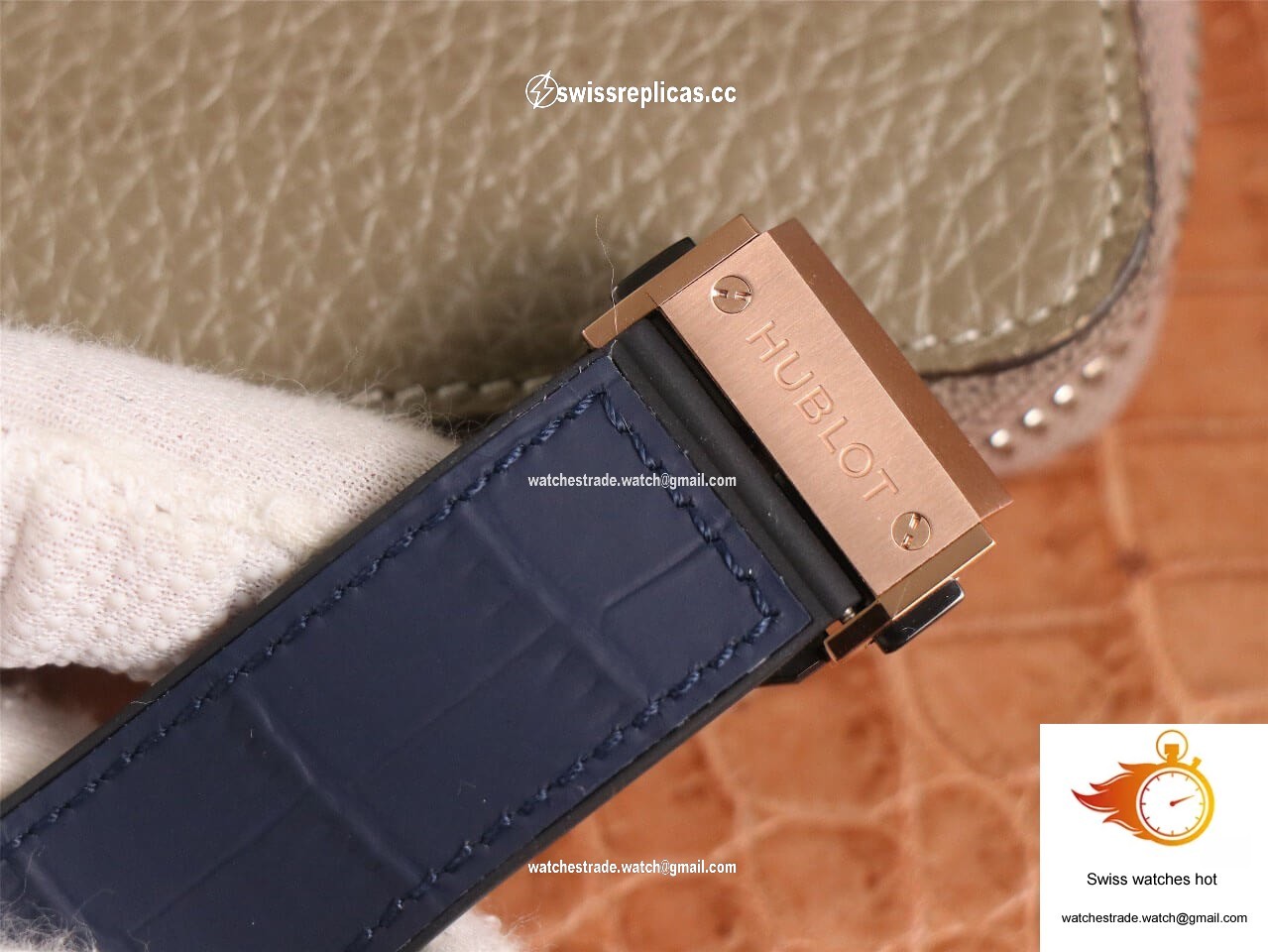 Hublot Classic Fusion 511.OX.7180.LR WWF Factory Rose Gold Blue Dial 9
