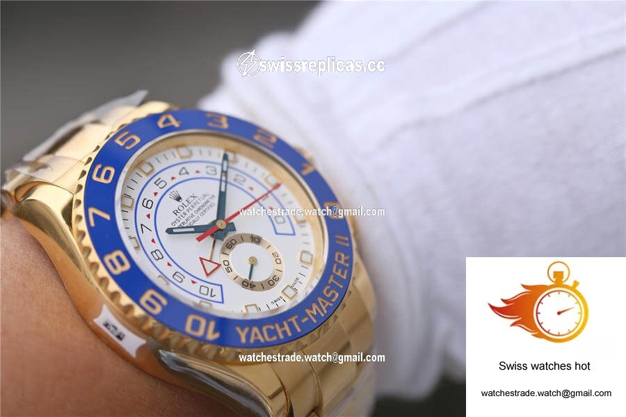 Rolex Yacht-Master II M116688-0002 JF Factory White Dial 9