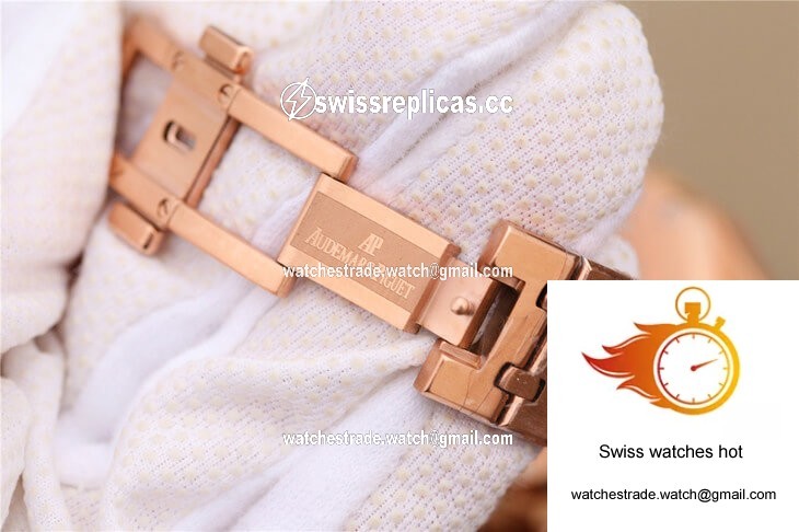 Audemars Piguet Royal Oak 26331 OM Factory Rose Gold White Dial 9