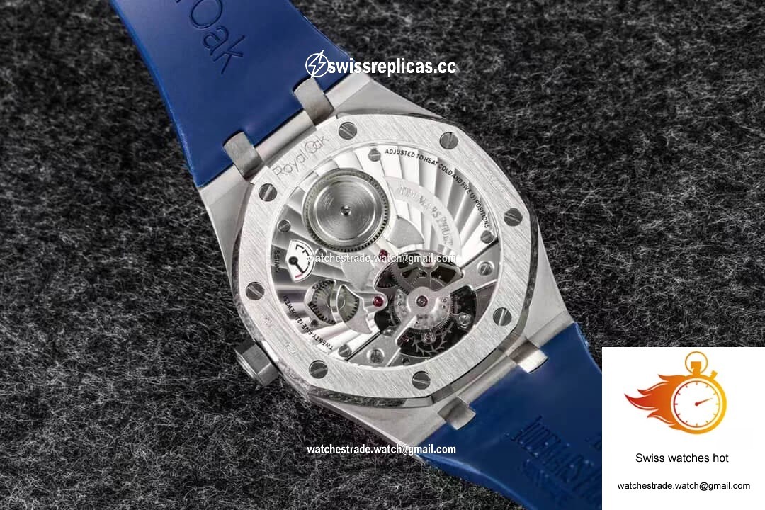 Audemars Piguet Royal Oak Tourbillon R8 Factory V3 Blue Strap 9