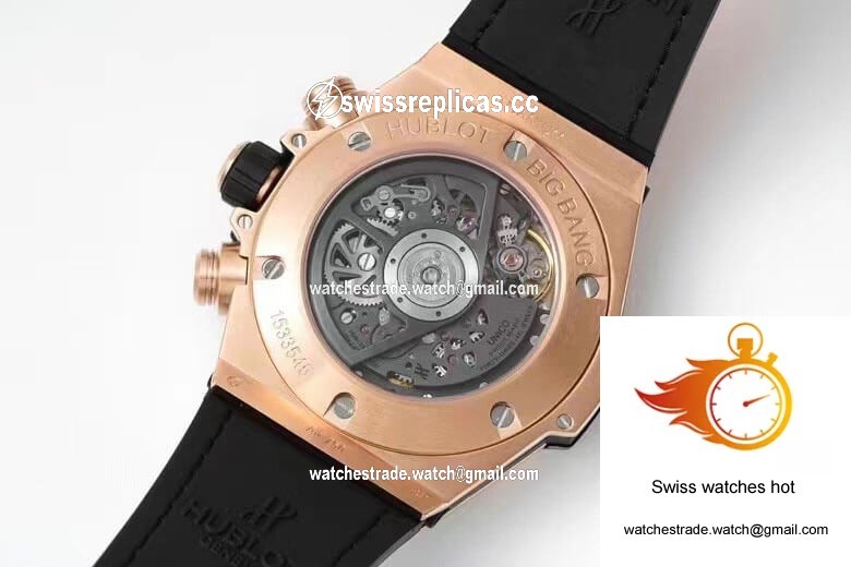 Hublot BIG BANG Unico 411.OX.9910.LR.0999 ZF Factory Rose Gold Skeleton Dial 9