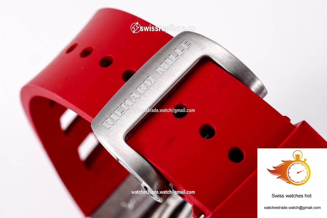 Richard Mille RM11-03RG KV Factory Titanium Red Strap 9