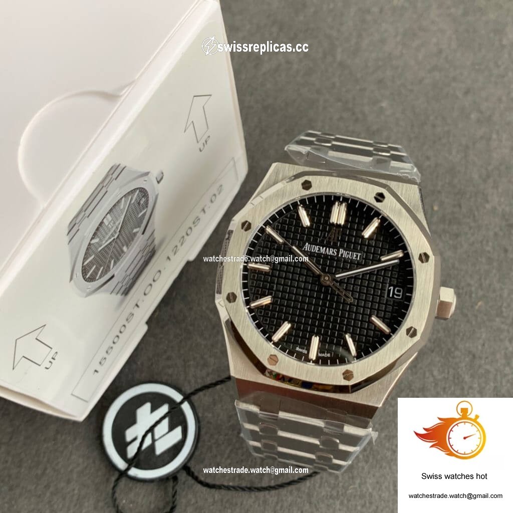 Audemars Piguet Royal Oak 15500ST.OO.1220ST.03 ZF Factory Black Dial 9
