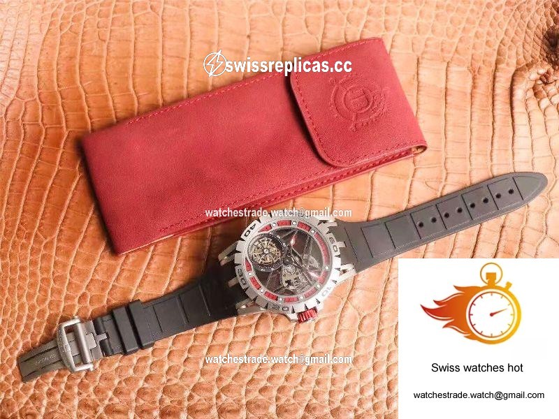 JB Factory Roger Dubuis Excalibur Spider Italdesign Edition RDDBEX0622 Red 9