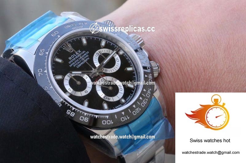 Rolex Daytona Cosmograph 116500LN Noob Factory Black Dial 9