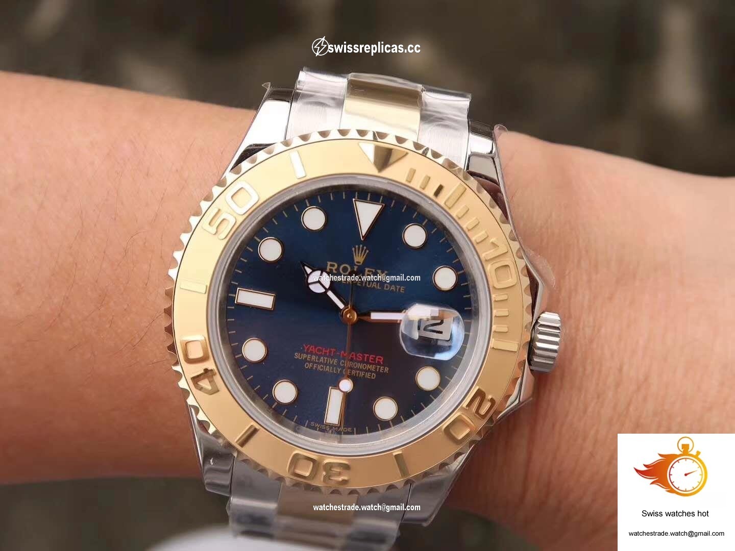 Rolex Yacht Master 116623 Blue Dial 9