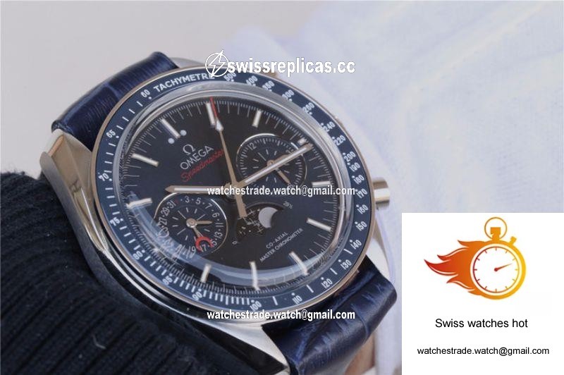 Omega Speedmaster 44.25MM 304.33.44.52.03.001 BF Factory Blue Dial 9