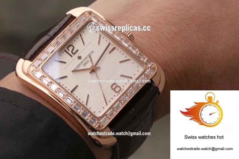 Vacheron Constantin Historiques Toledo 1951 86300/000R-9826 GS Factory 18K Rose Gold Silver Dial 9